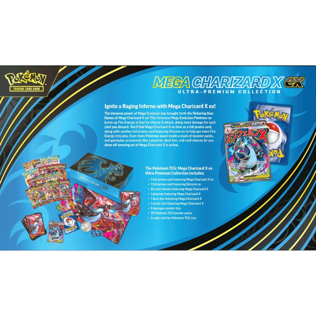 Mega Charizard X ex Ultra Premium Collection (INGLÉS)