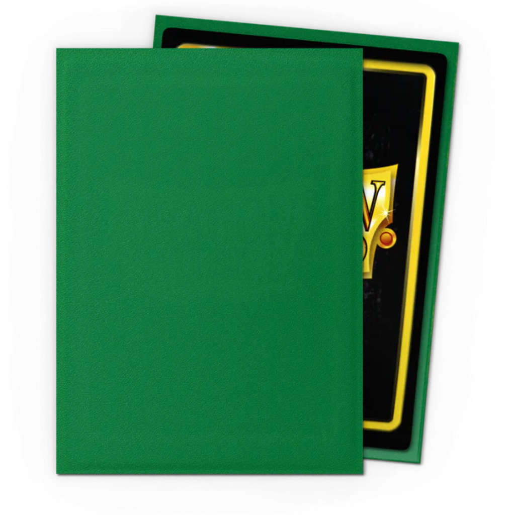 Micas Dragon Shield Standard Matte Emerald 100ct