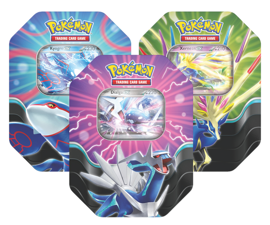 Pokemon Azure legends tin ESPAÑOL