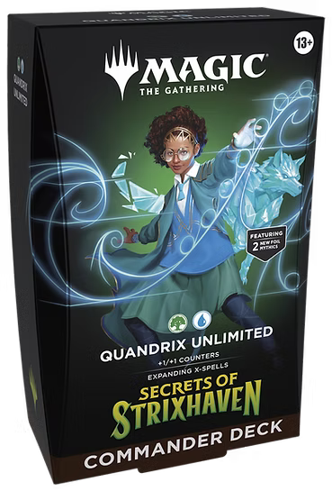 Commander Deck Secrets of Strixhaven Quandrix Unlimited (INGLÉS)