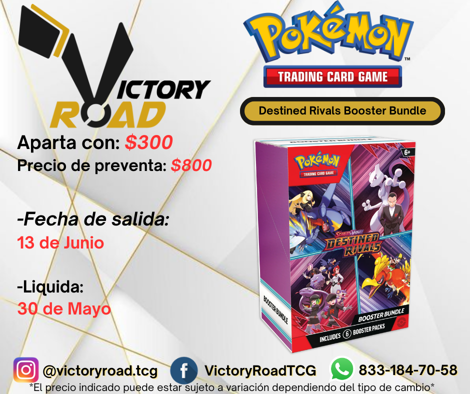 Preventa - Destined Rivals -Booster Bundle