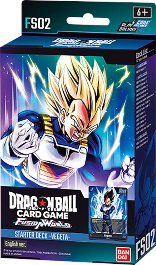 Dragon Ball Tcg: Starter Deck Vegeta Fusion World En Ingles