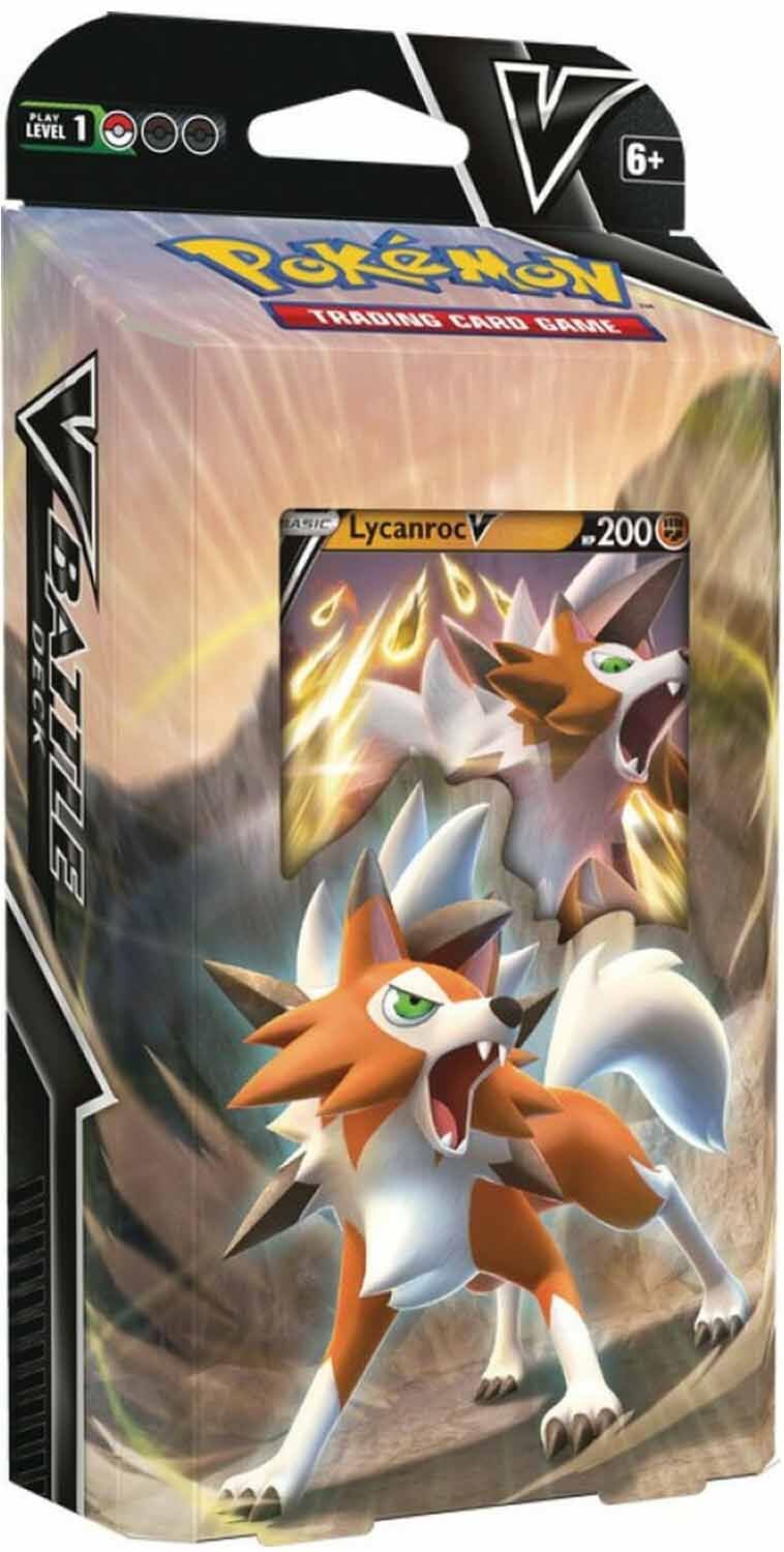 Pokemon Lycanroc V Battle Deck