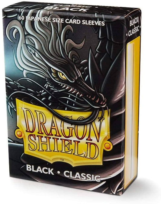Dragon Shield Small Black Classic 60 pza