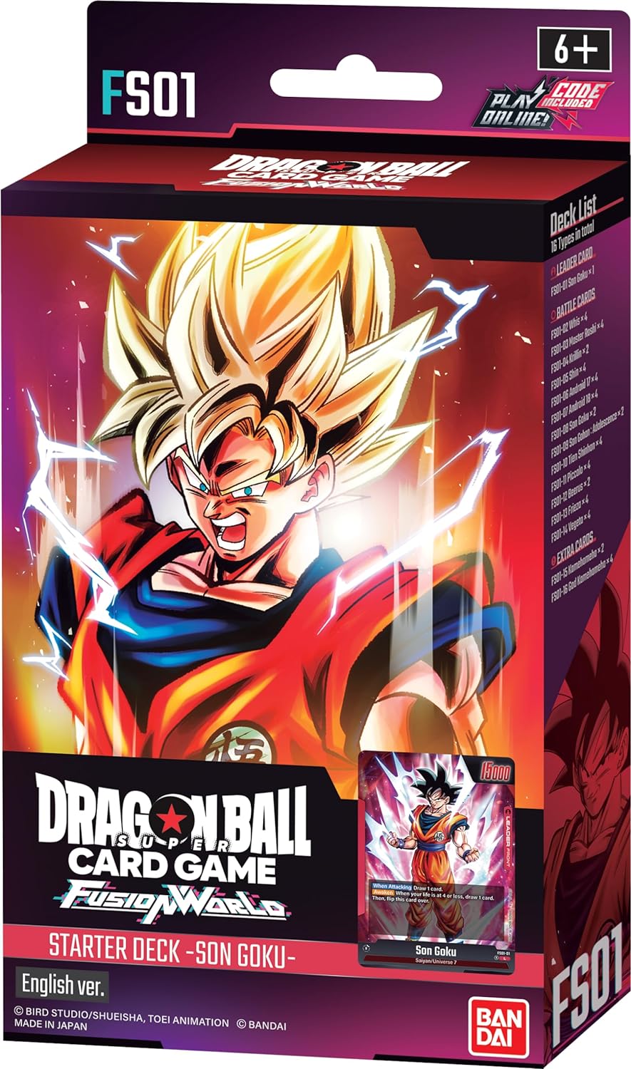Dragon Ball Tcg Starter Deck Son Goku Fusion World