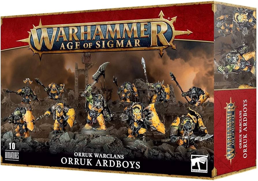 WARHAMMER AGE OF SIGMAR - ORRUK ARDBOYS