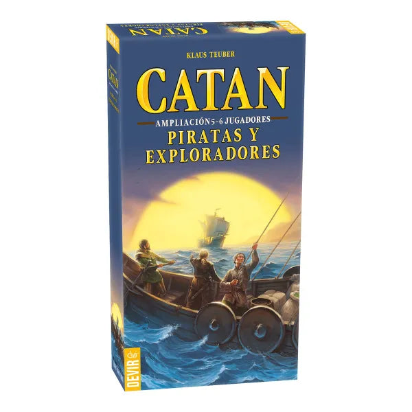 CATAN ampliacion: Piratas y Exploradores