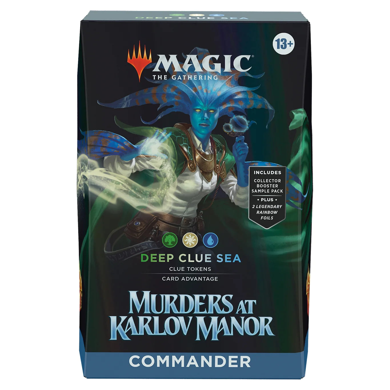 Commander Deck Deep Clue Sea Eng