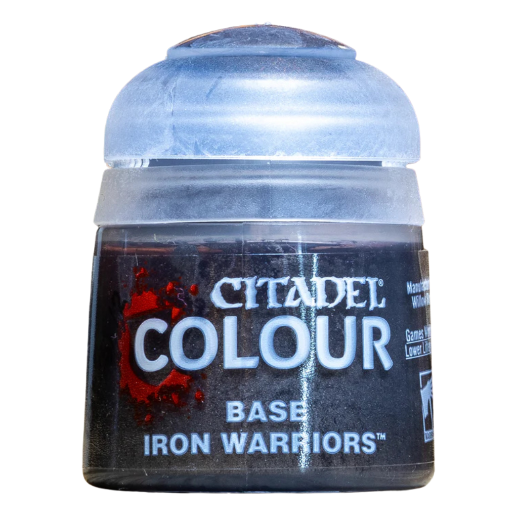 Pintura Warhammer Colour Base - IRON WARRIORS 12ml
