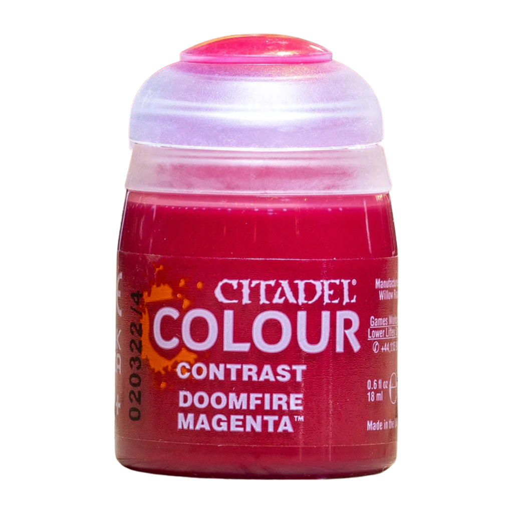Pintura Warhammer Colour Contrast - DOOMFIRE MAGENTA 18ml