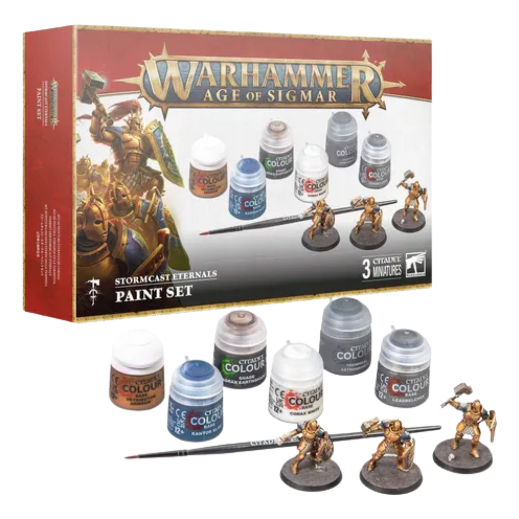 Age of Sigmar S/E + Paint Set Eng/Spa/Port/Latv/Rm