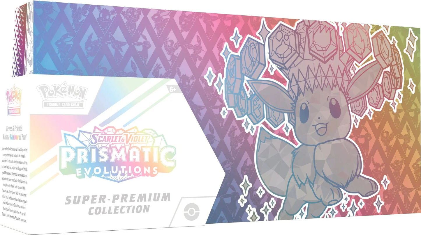 Pokemon TCG: Scarlet & Violet Prismatic Evolutions- Super Premium Collection