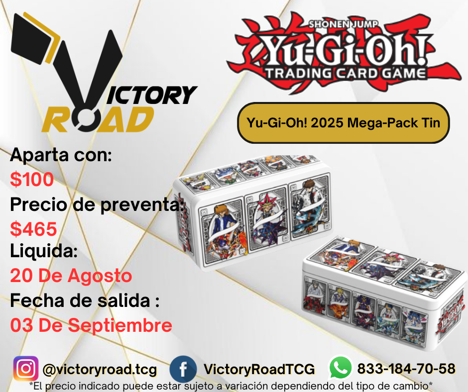 PREVENTA - Yu-Gi-Oh! 2025 Mega-Pack Tin