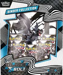 S&V 10.5 Black Bolt & White Flare Binder Collection - Ingles