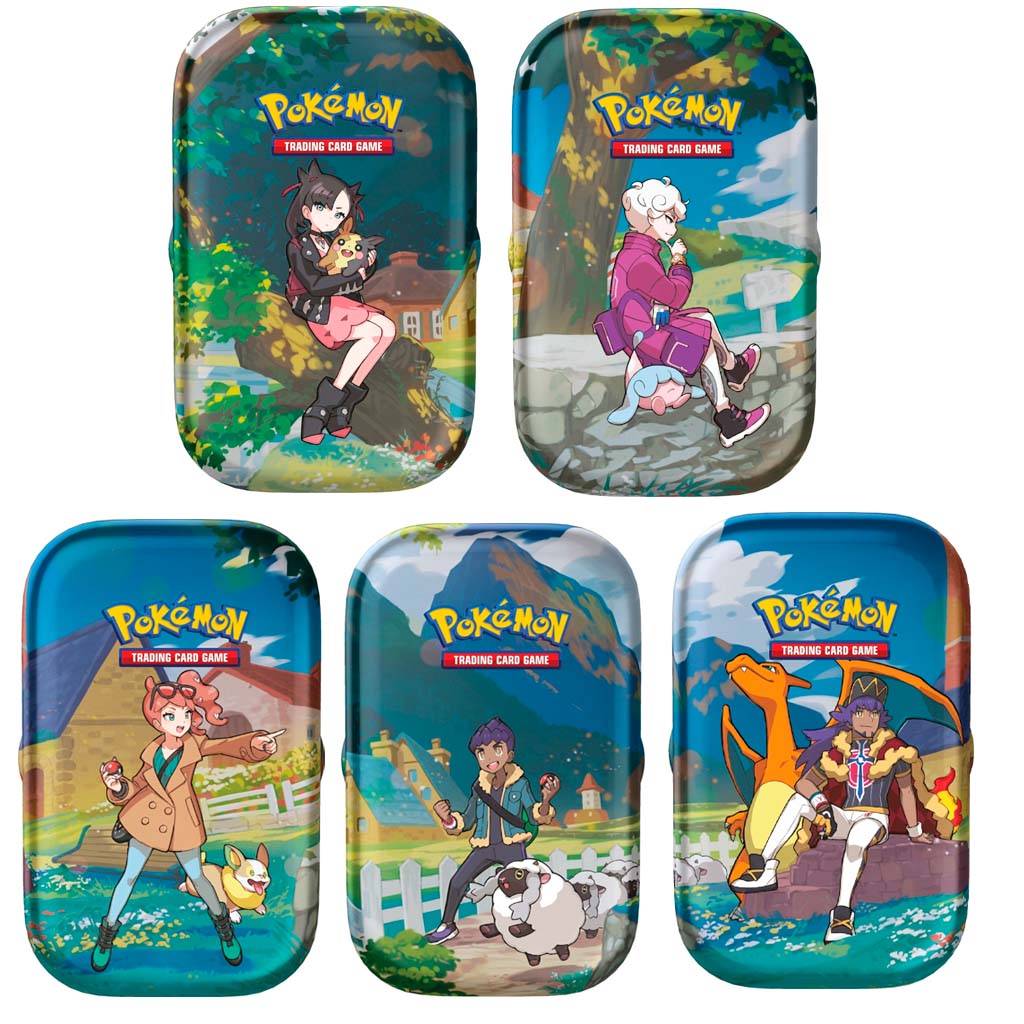 Pokemon CROWN ZENITH mini tin individual ESP