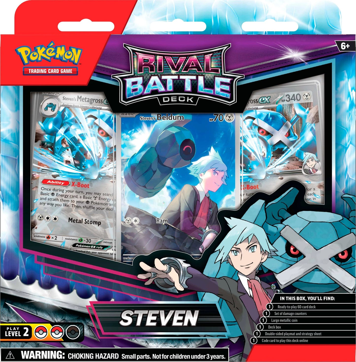 Pokemon TCG: Spanish Rival Battle Deck (Marnie or Steven)