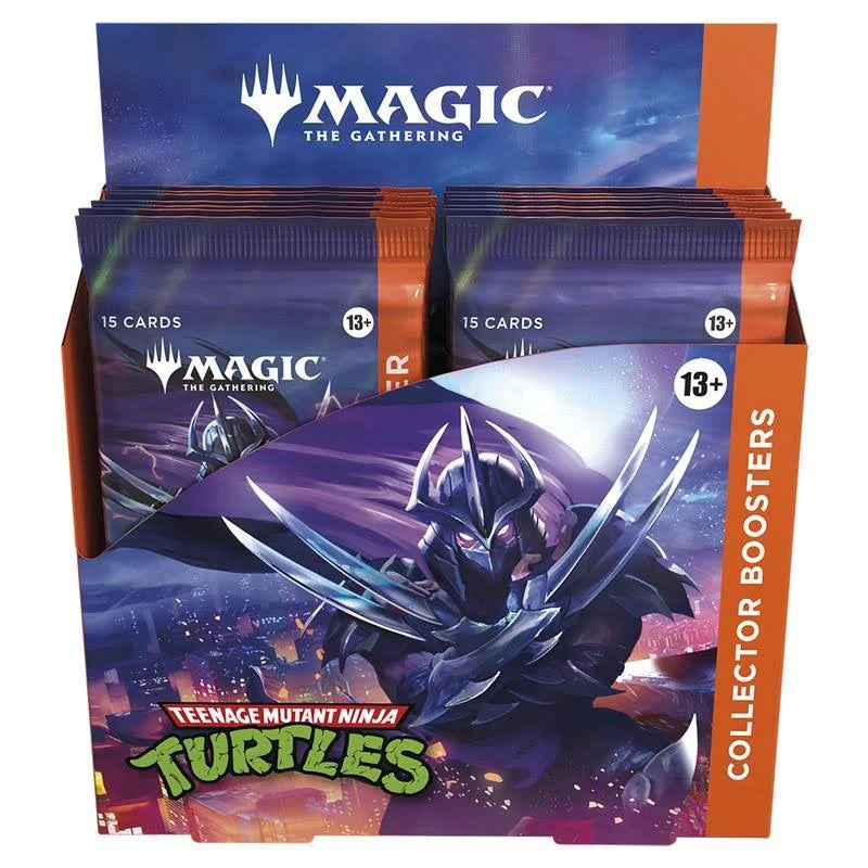 Universes Beyond TMNT Collector Booster Display
