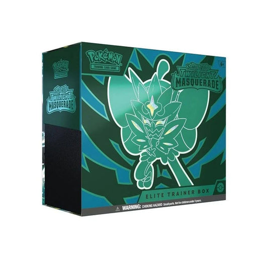 Pokemon Tcg: Twilight Masquerade Elite Trainer Box En Ingles