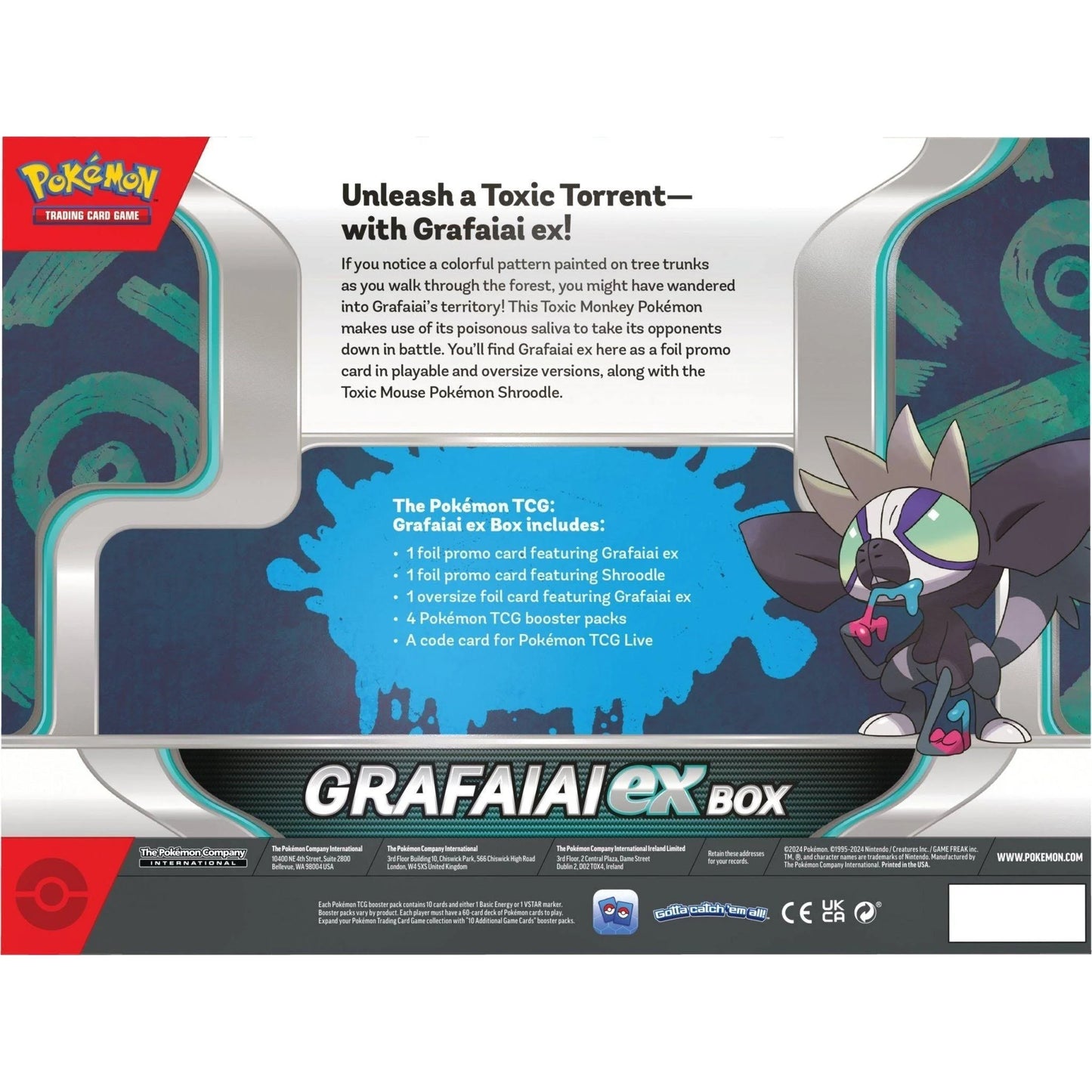 Pokemon TCG : Grafaiai ex box