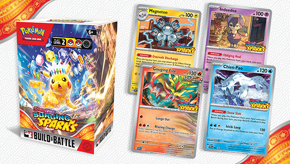Pokemon mini decks surging sparks