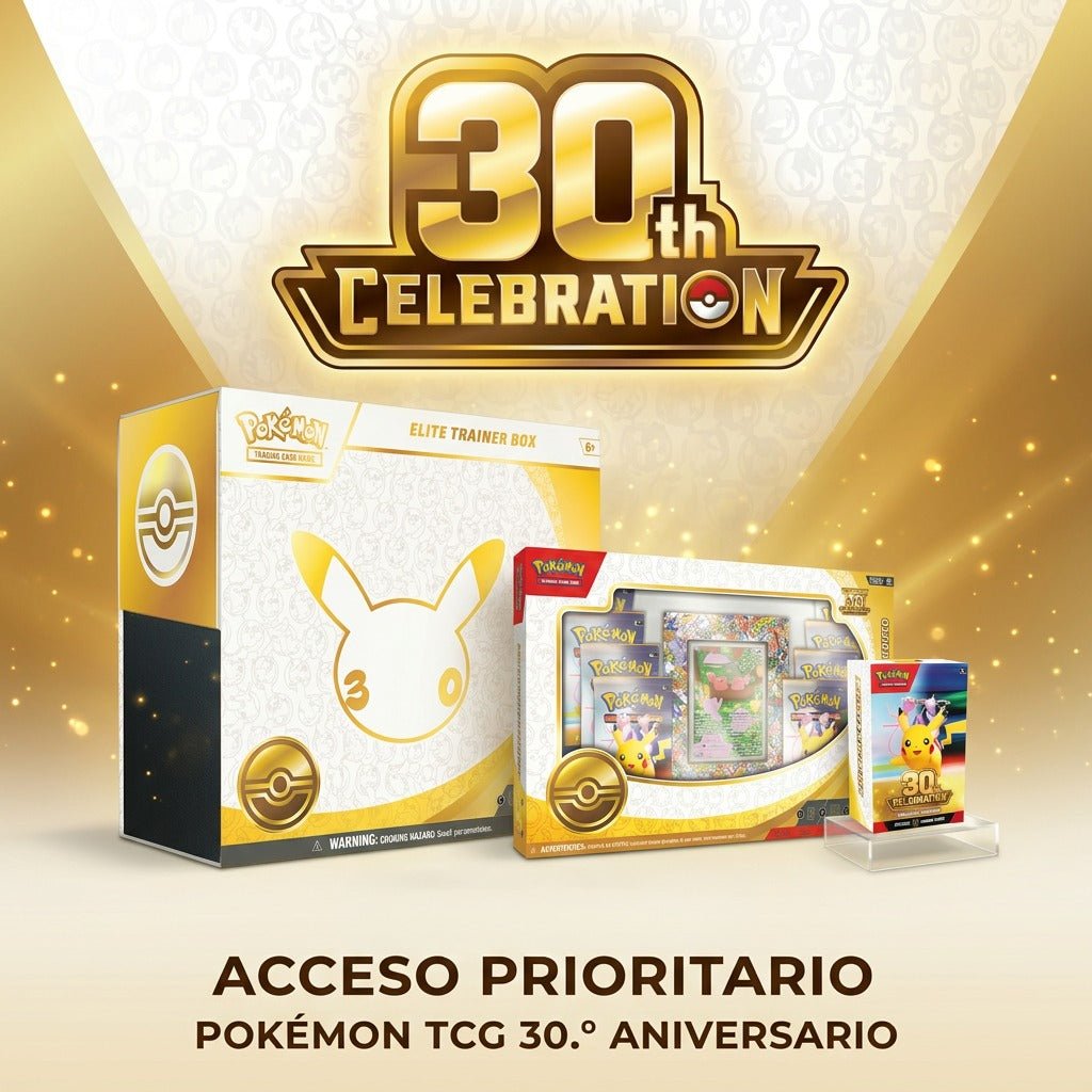 🔥🎉 ACCESO PRIORITARIO – NUEVA PREVENTA POKÉMON TCG 30.º ANIVERSARIO 🎉🔥 - Victory Road TCG