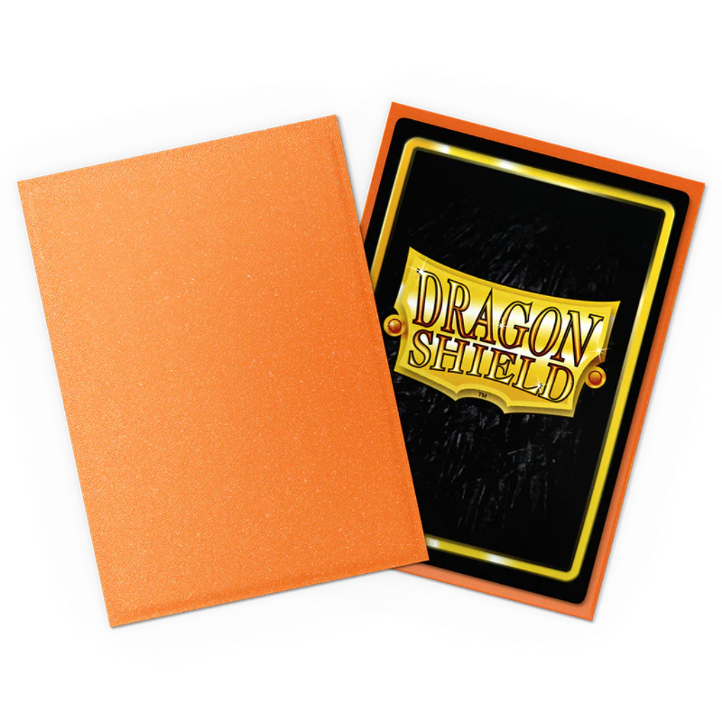 Micas Dragon Shield Standard Matte Amber 100ct