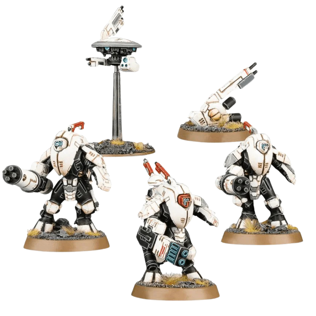 T'au Empire: STEALTH BATTLESUITS