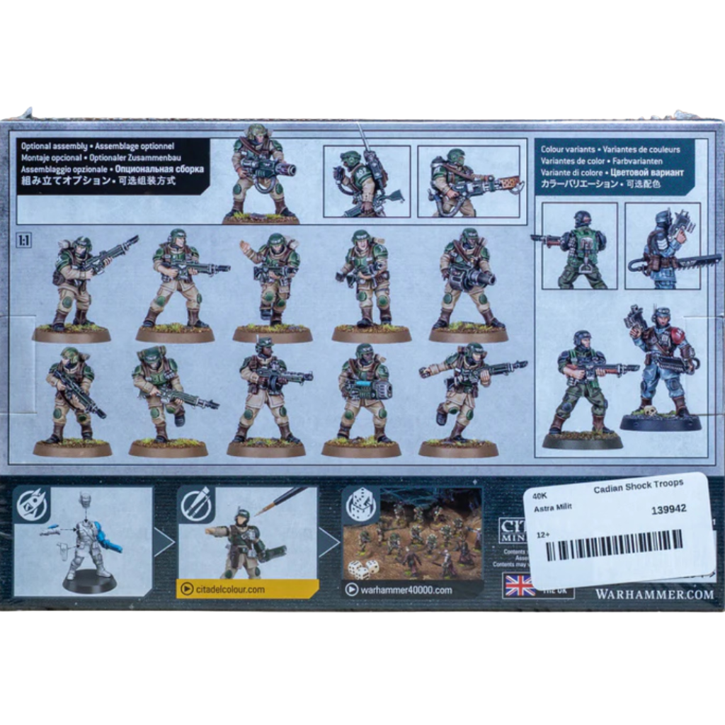 ASTRA Militarum: CADIAN SHOCK TROOPS