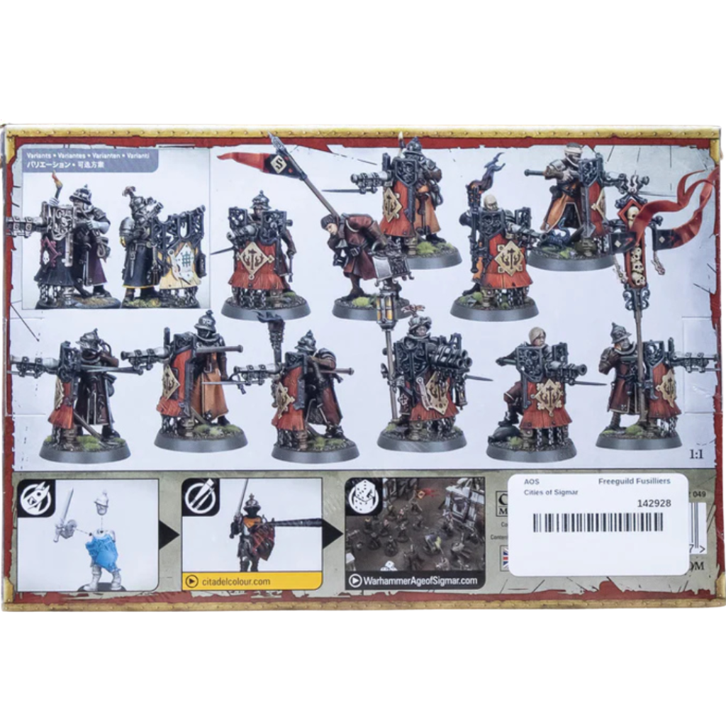 Cities of Sigmar: Freeguild Fusiliers