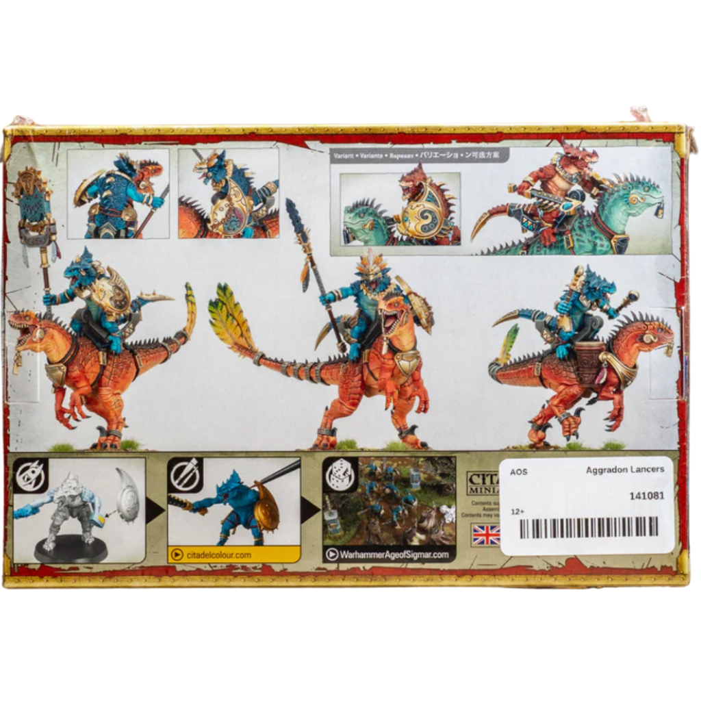 Seraphon: Aggradon Lancers