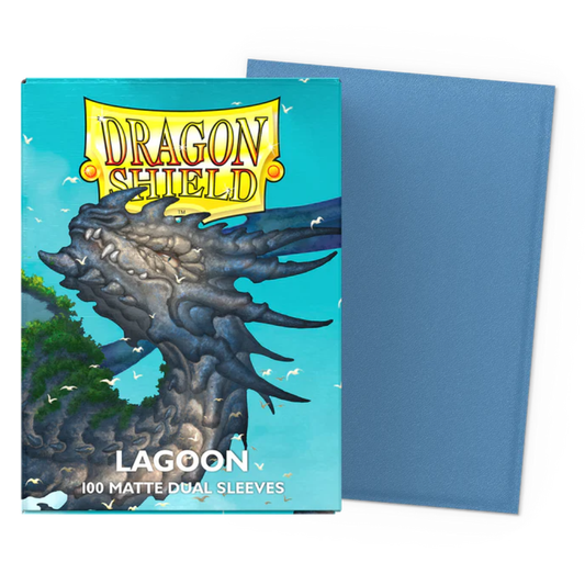 Micas Dragon Shield Standard Dual Matte Lagoon Saras 100ct