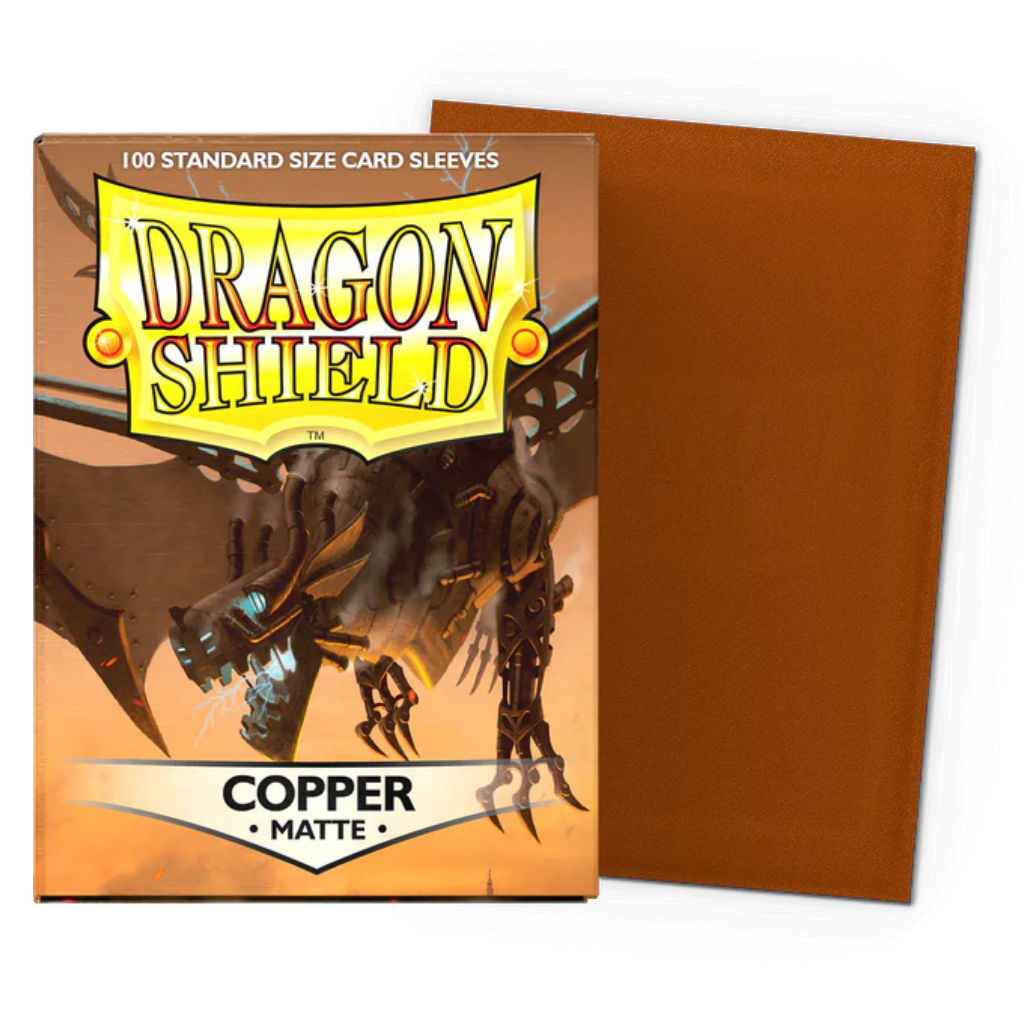 Micas Dragon Shield Standard Matte Copper 100ct