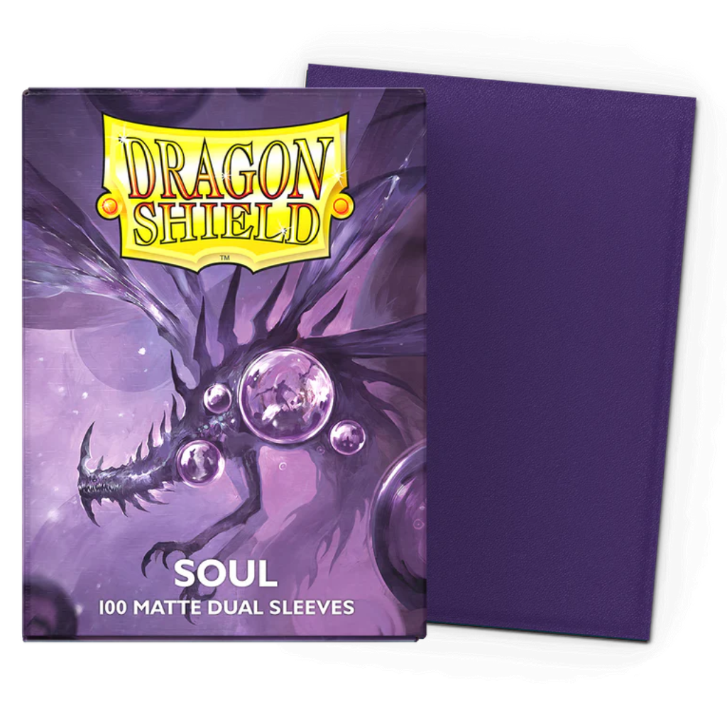 Micas Dragon Shield Standard Dual Matte Purple/Soul 100ct