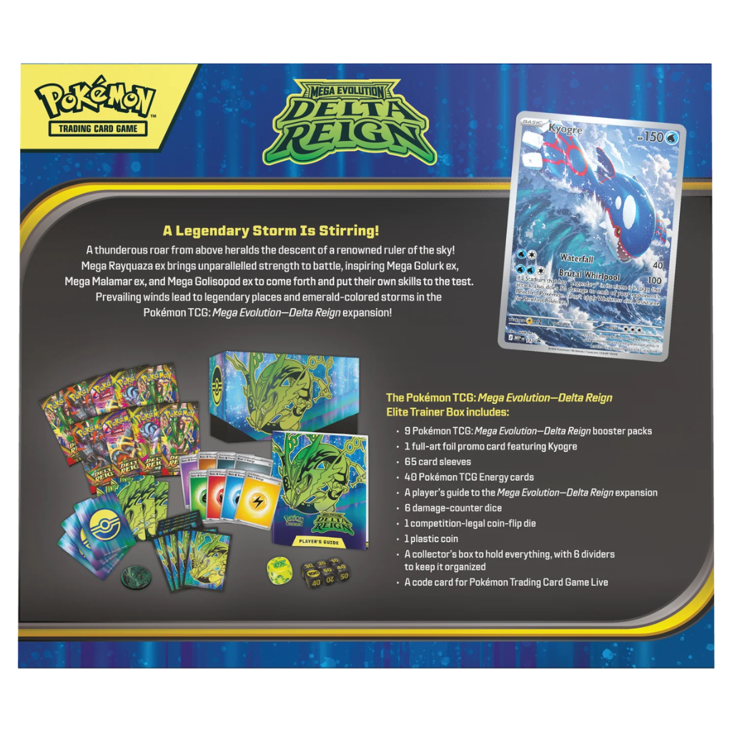PREVENTA Elite Trainer Box Delta Reign (ESPAÑOL)