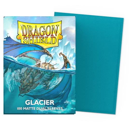 Micas Dragon Shield Standard Dual Matte Glacier Miniom 100ct