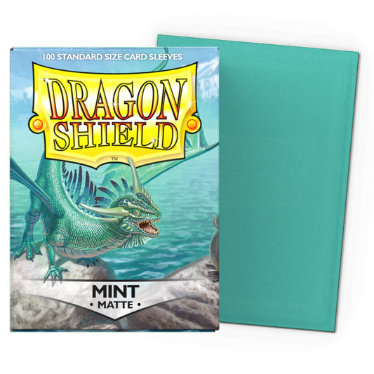 Micas Dragon Shield Standard Matte Mint 100ct