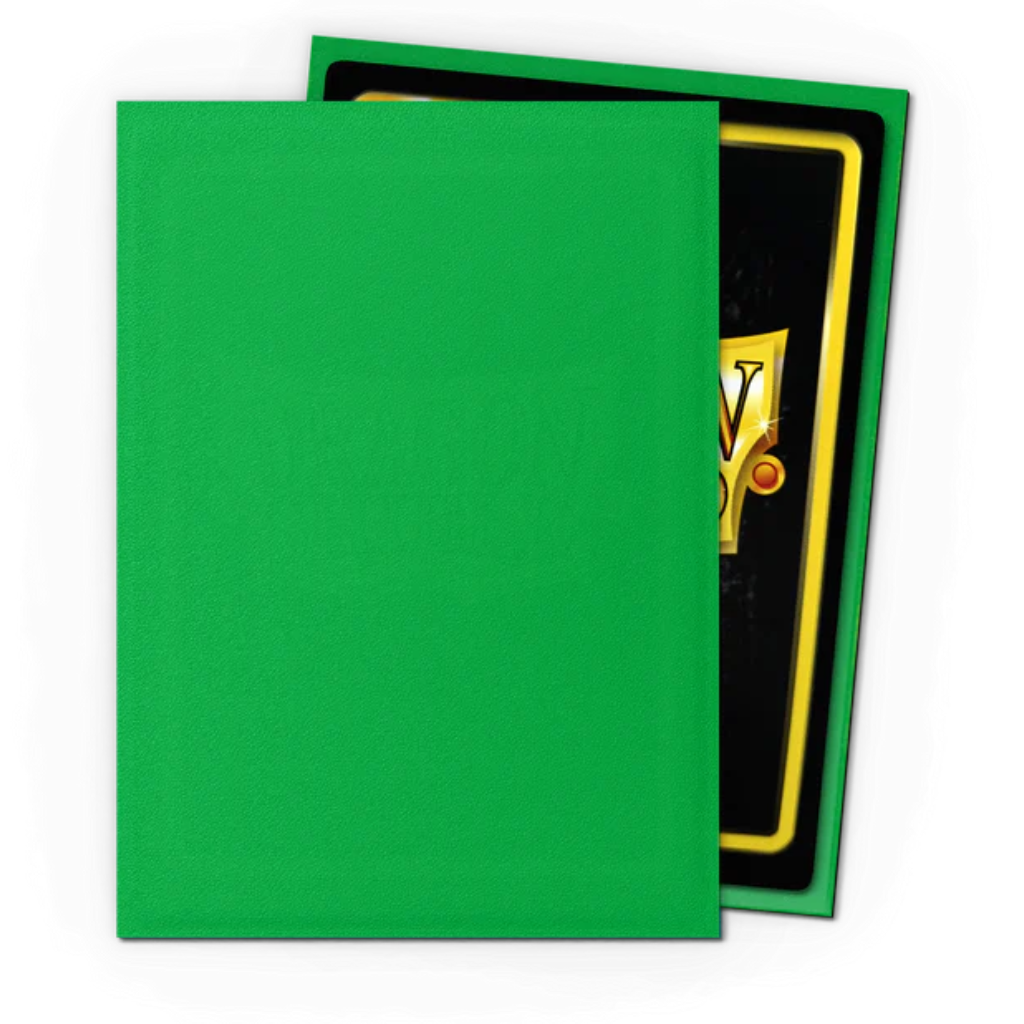 Micas Dragon Shield Standard Matte Apple Green 100ct