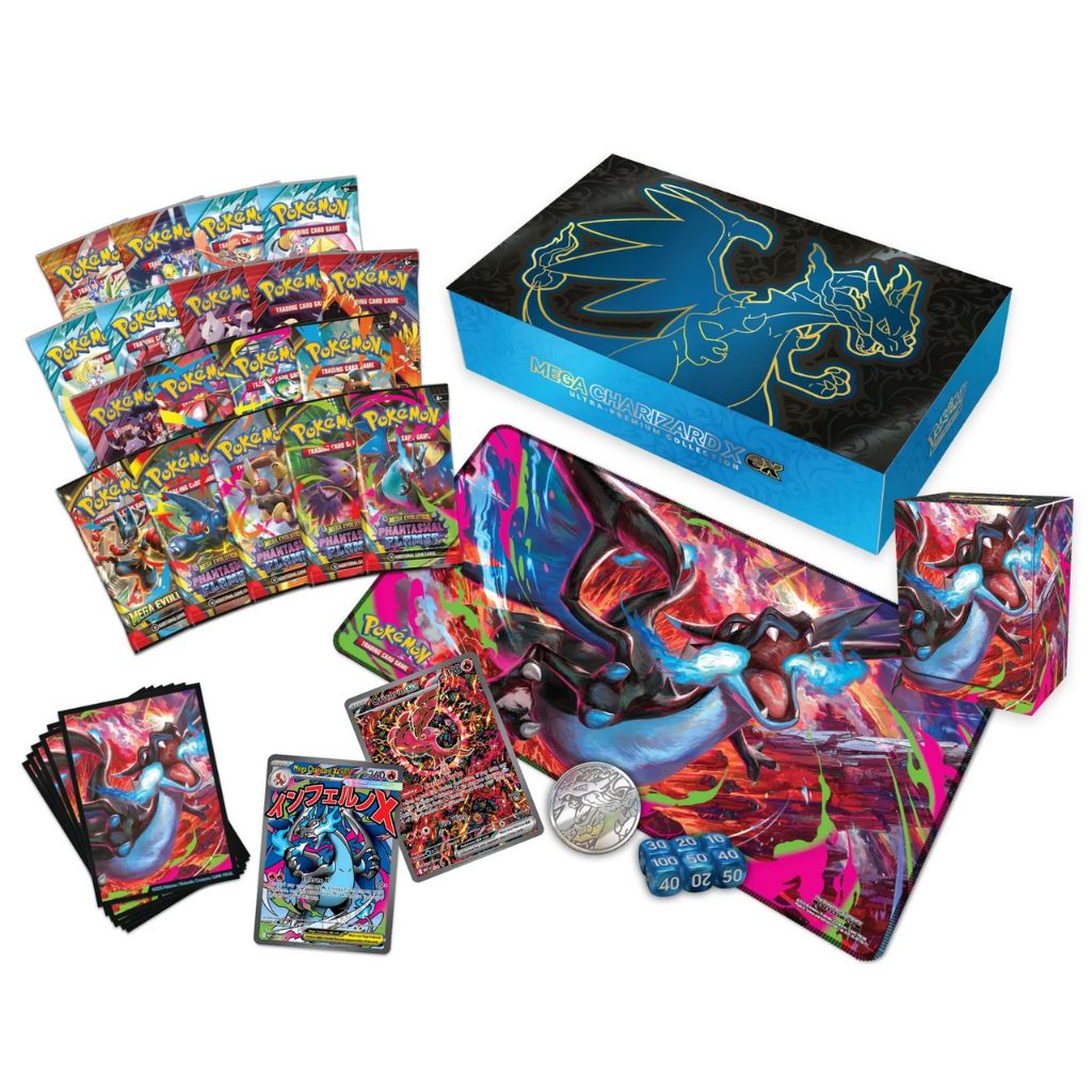 Mega Charizard X ex Ultra Premium Collection (INGLÉS)
