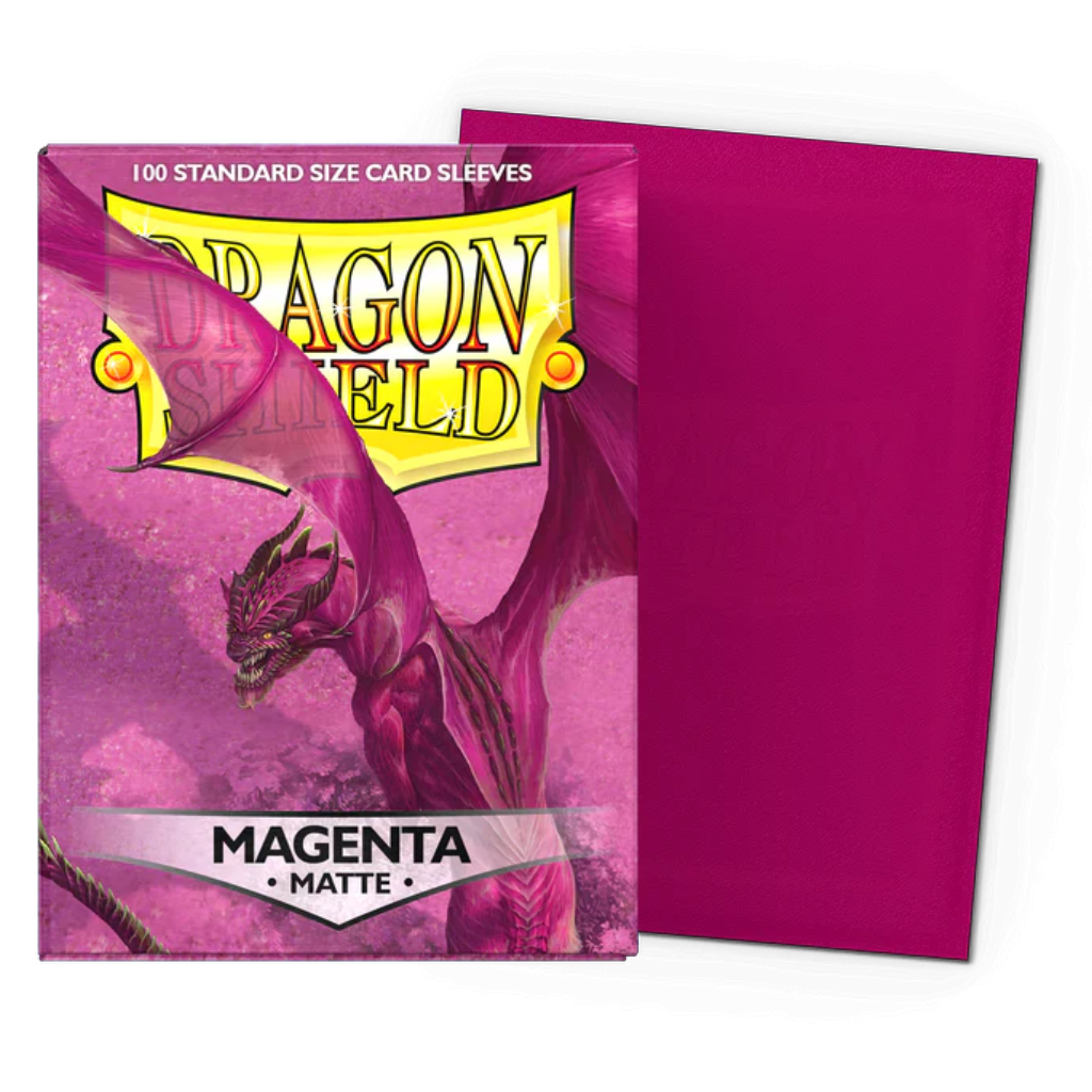 Micas Dragon Shield Standard Matte Magenta 100ct