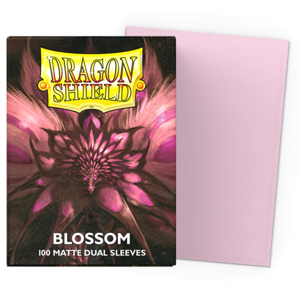 Micas Dragon Shield Standard Dual Matte Blossom 100ct