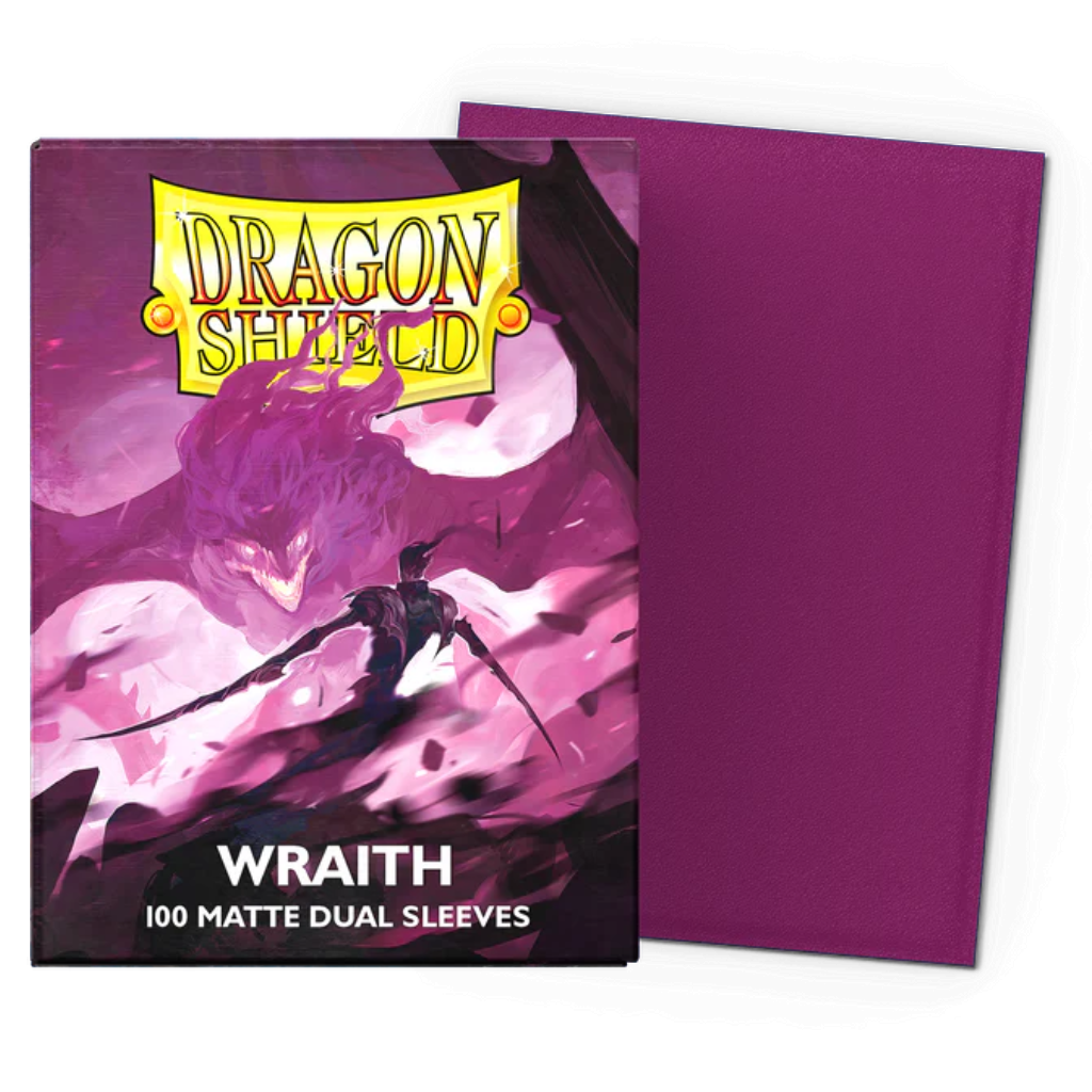 Micas Dragon Shield Standard Dual Matte Wraith Alaric, Chaos Wraith 100ct