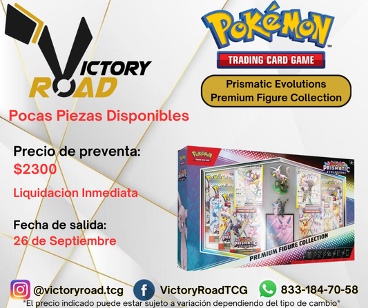 Preventa Prismatic Evolutions Premium Figure Collection