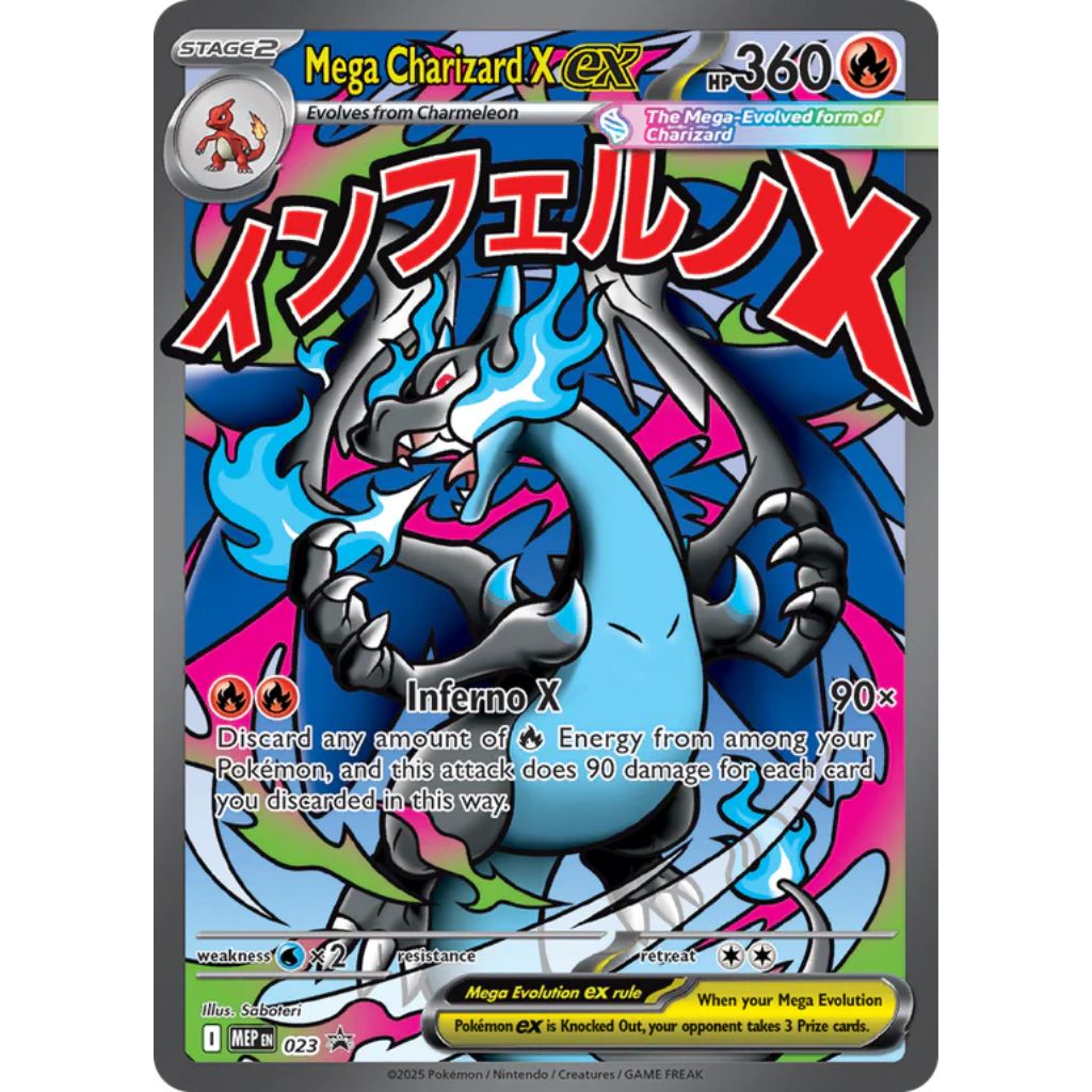 Mega Charizard X ex Ultra Premium Collection (INGLÉS)