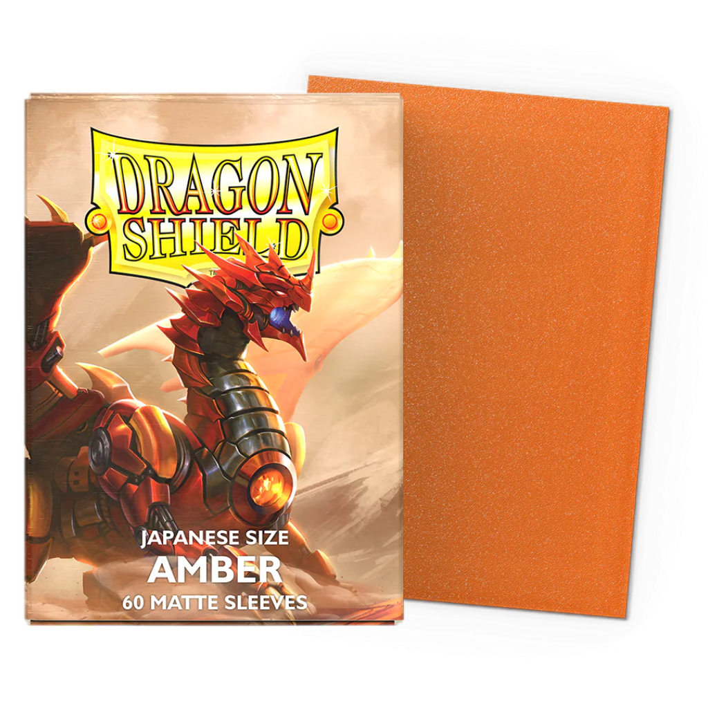 Micas Dragon Shield Japanese Matte Amber 60ct
