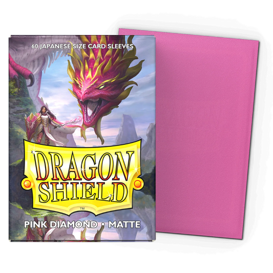 Micas Dragon Shield Japanese Matte Pink Diamond 60ct
