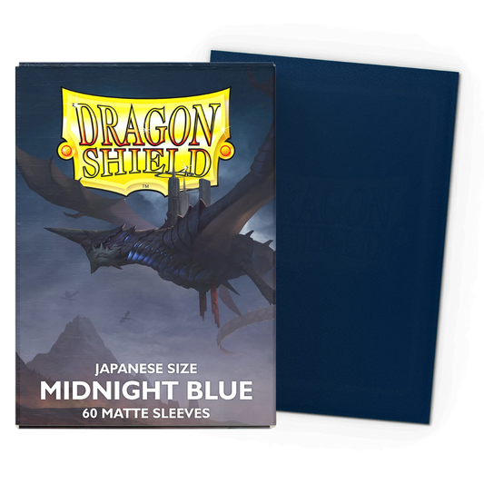 Micas Dragon Shield Japanese Matte Midnight Blue 60ct