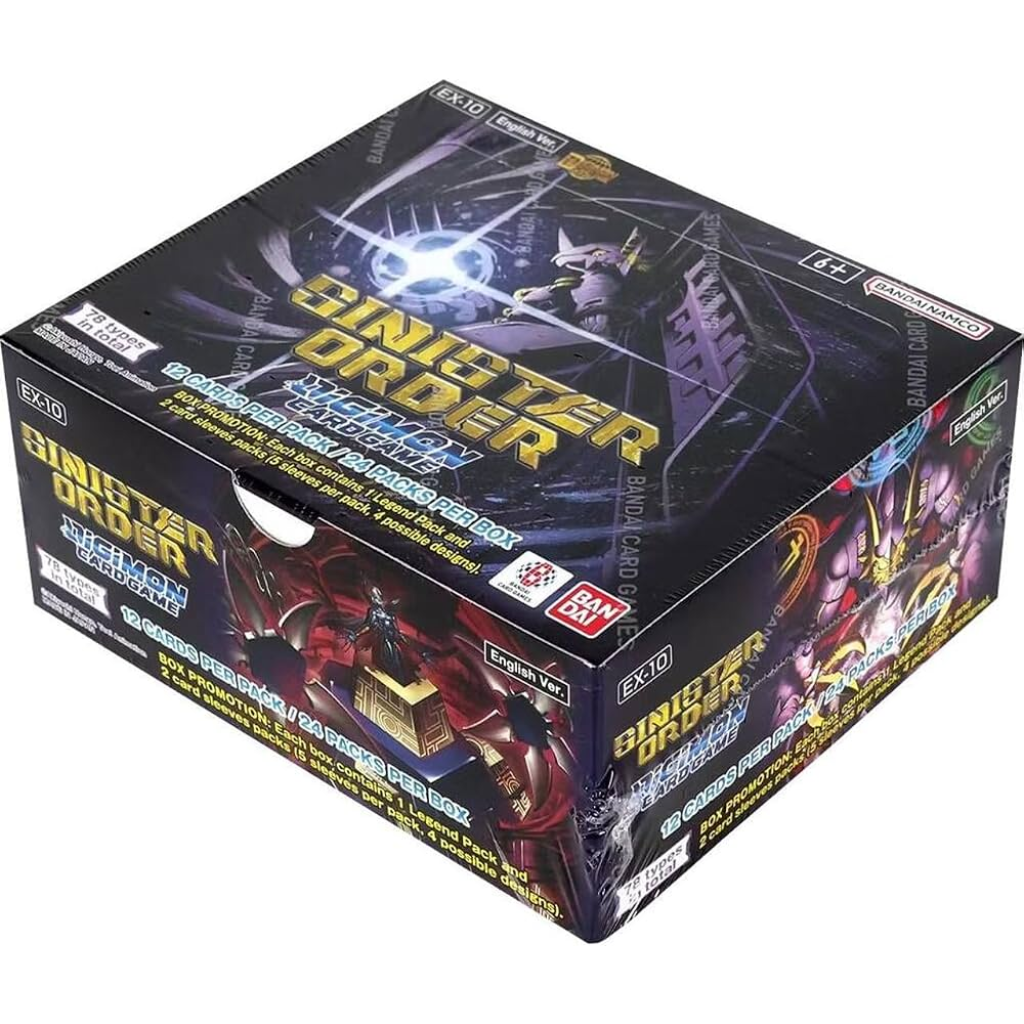 Booster Box Sinister Order EX-10 (INGLÉS)