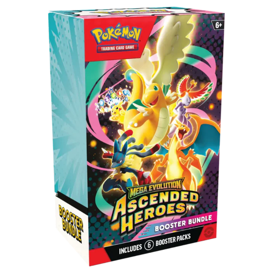 Booster Bundle Mega Evolution Ascended Heroes (INGLÉS)