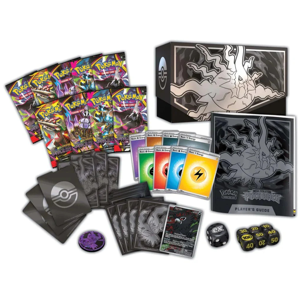 PREVENTA Elite Trainer Box Pitch Black (INGLÉS)