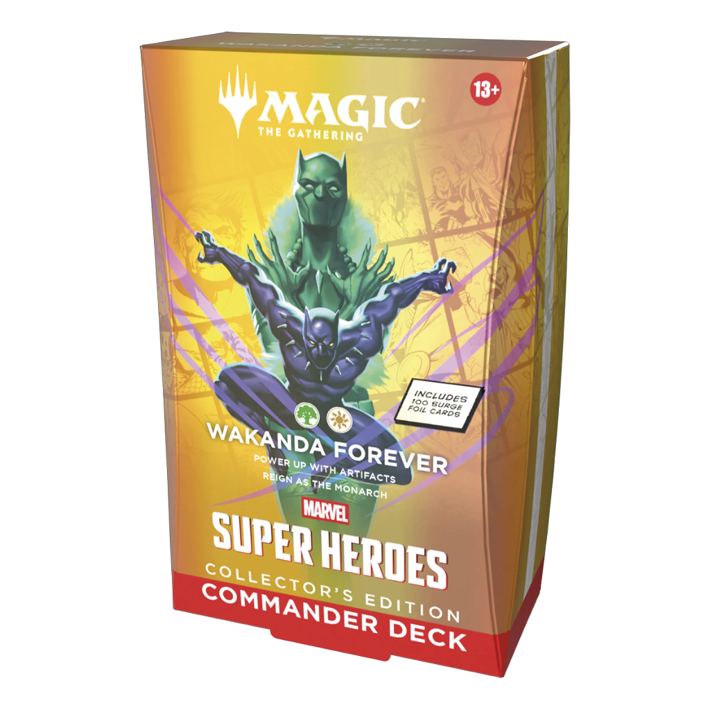 Collector Commander Deck Marvel Super Hero Wakanda Forever (INGLÉS)